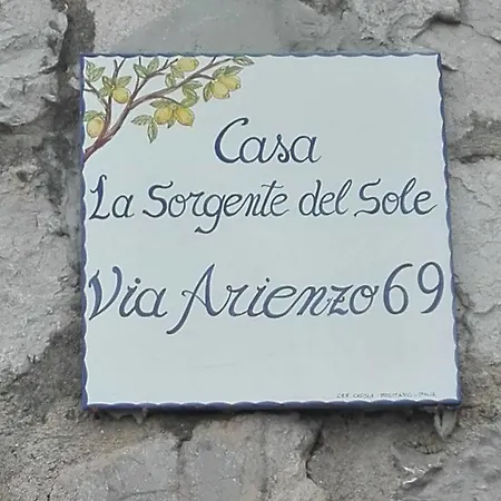 La Sorgente Del Sole Apartman *